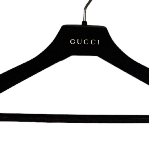 Gucci Velvet hanger Coat slacks pants Brown coated Gold - Picture 6 of 6